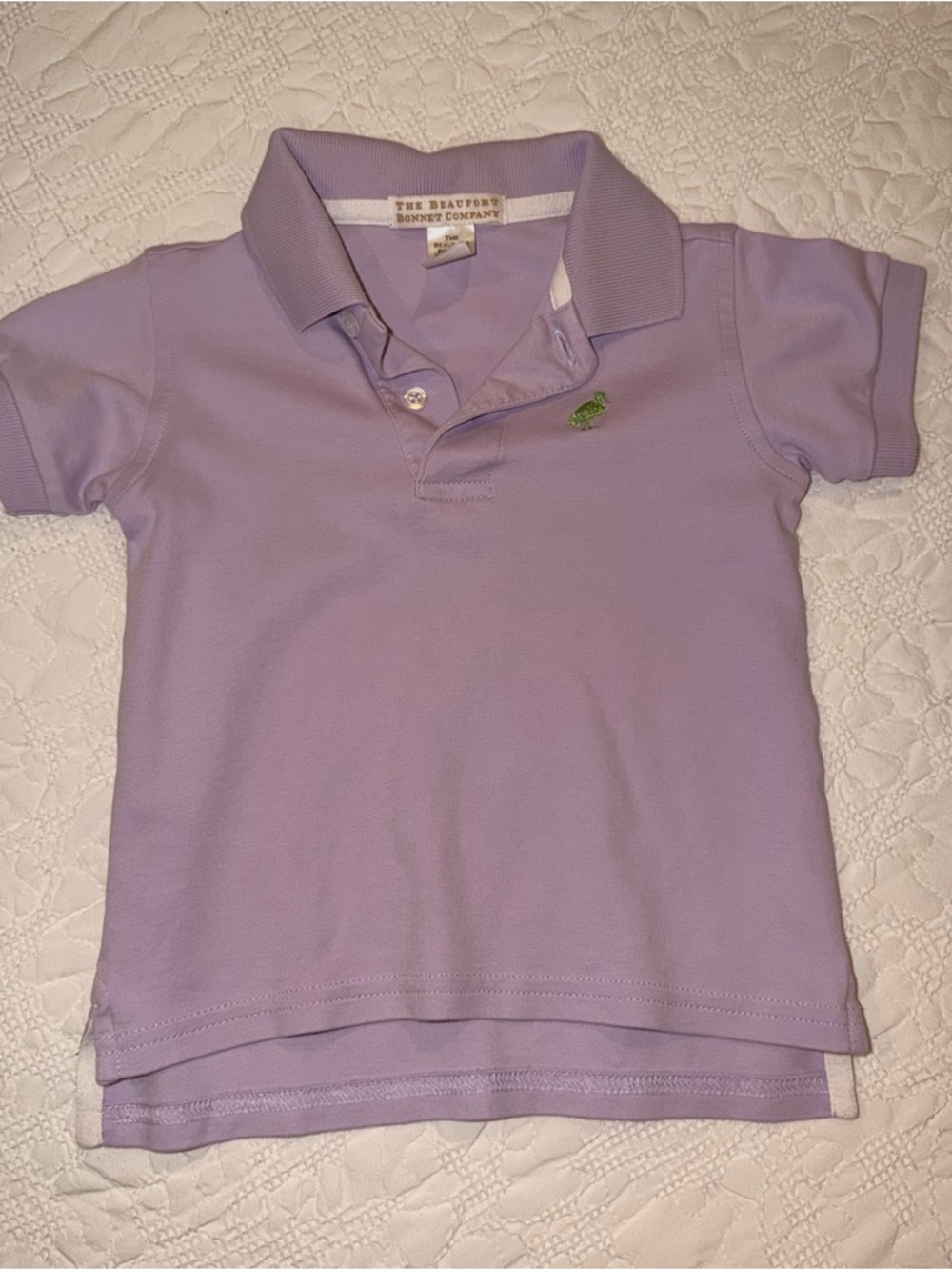 The Beaufort Bonnet Company Lavender Girls' Polo Shirt - Picture 1 of 3